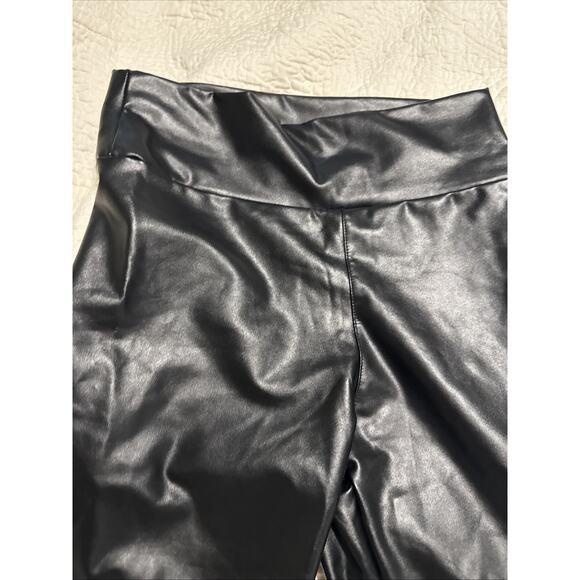 Spanx Faux Leather Leggings M - Picture 4 of 8